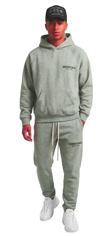 Look Complet Essentials x Chrome Hearts — Gris Violet