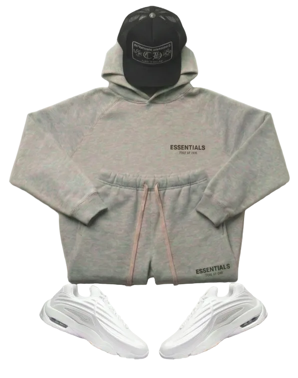 Full Fit — Essentials × Chrome Hearts (Grey & Purple)