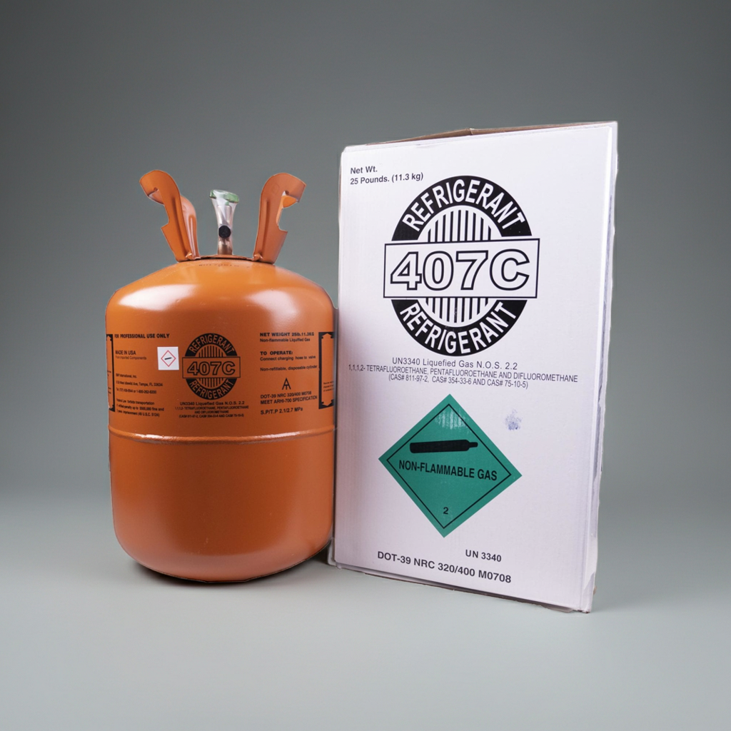 R-407C Refrigerant — 25 lb Cylinder