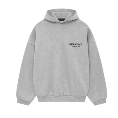 Essentials Tracksuit — Grey (Hoodie + Jogger)