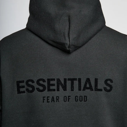 Ensemble Complet Essentials Noir Streetwear Minimaliste